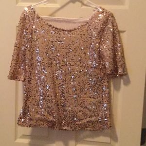 Sequin top